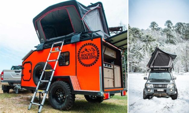 Camping sobre ruedas: la comodidad de las carpas para techo