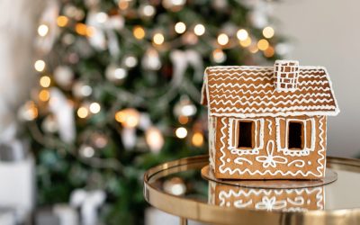 El dulce sabor de la Navidad: Día 1 Casa de jengibre