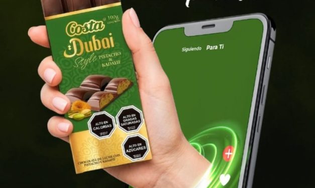 El fenómeno del chocolate Dubái llega a Chile de la mano de Costa